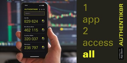 Zurich Font Poster 4